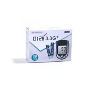 혈당스트립 인포피 혈당시험지 미래3.3G용 50매입 혈당측정검사지 당측정 혈당측정지 관리