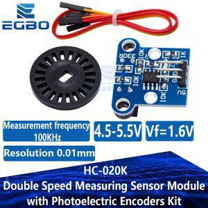 EGBO HC-020K 이중 속도 측정 센서 모듈  아두이노호환용 광전 인코더 키트 상단  1 ~ 10 세트