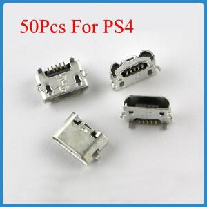 소니호환 플레이 스테이션 4 플스호환 Dualshock 무선 커넥터 포트 게임 부품 교체 용 마이크로 USB 충전