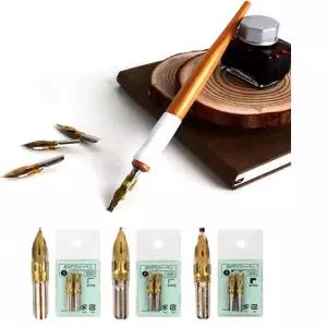 다찌가와 캘리그라피 펜촉 2본입1세트 A타 글씨펜
