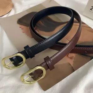 미우 여성벨트 2컬러 1P 인조가죽 금장 버 버클 여자