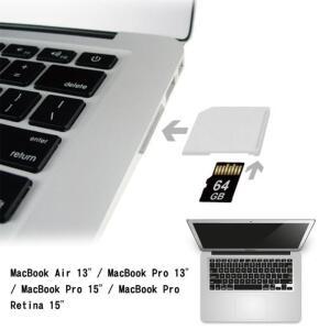 macbook 호환 Air Microsd tf용 어댑터-SD 카드 메모리 휴대용 변환기 어댑터