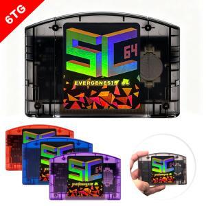 SC64 오픈 소스 플래시카드 N64 5000 in 1 게임 카트리지 닌텐도호환 비디오 콘솔 호환 64DD/SNES/GB