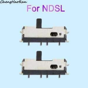 1/2 피스 게임 콘솔 전원 스위치 슬라이드 버튼 DS Lite NDSL 교체 부품