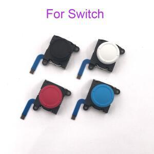 1PC  블루 블랙 레드 컬러 조이 콘 조이스틱 Nintend Switch/NS Lite/Oled 컨트롤러 3D 왼쪽 및 오른쪽