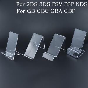 게임 보이 GB PSP NDS 3DS 2DS PSV Psvita 콘솔 전시 브래킷 아크릴 디스플레이 스탠드