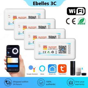 Tuya WiFi 스마트 LED 컨트롤러 RGB/RGBW/RGBCCT 단색 조광기 DC5V-24V 스트립 원격 스위치는 Alexa Google