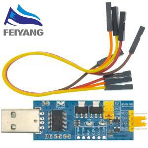 FT232RL 직렬 포트 모듈 USB-TTL 소형 보드 5V 3.3V 1.8V 레벨 굽기 라인 다운로드