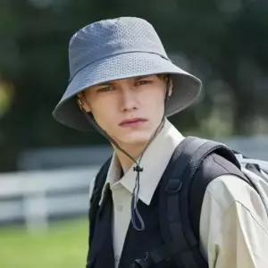 벙거지 모자 여름 사파리 버킷햇 잘되는 메쉬 통풍
