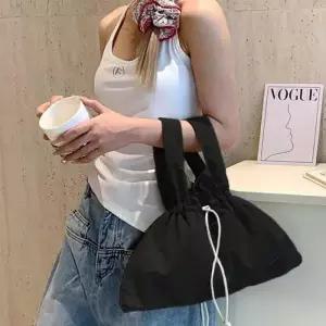 [mbnNf1_66]블랙 토트백 손가방 여자 천토트백 30대