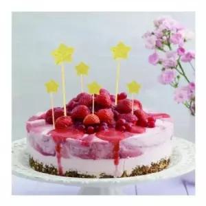 케이크 생일토퍼장식 생일 데코픽 장식 케이크픽 별