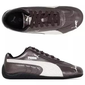 매장정품 PUMA 푸마 26SS 웜브라운 웜화이트 스피드캣 메탈릭 스니커즈 403689 04 40368904 1861773