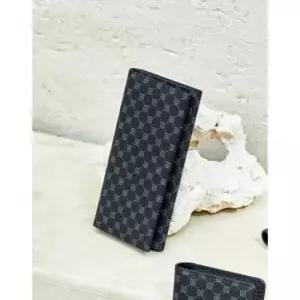 닥스 ACC DBWA1F121BK-LL 남성 장지갑 [LOUIS PVC]블랙 가죽 로고 DD 패턴 DBWA4E121 LE1207881494
