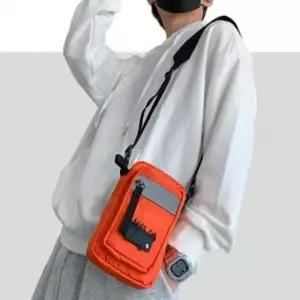 데일리 보조 캐주얼 가방 학생 크로스백 미니 오렌지