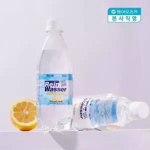 [하프클럽/셀러허브 식품]라인바싸 레몬 500ml 페트 40입 2BOX