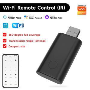 투야 스마트 AI 모바일 IR 블라스터 리모컨 USB 적외선 송신기 TV 에어컨용 범용 제어 어댑터