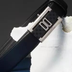 닥스 ACC DBBE6E762BK-AA 남성 벨트 가죽 블랙 DD장식 무광버클 소가죽 자동벨트 LE1221260673