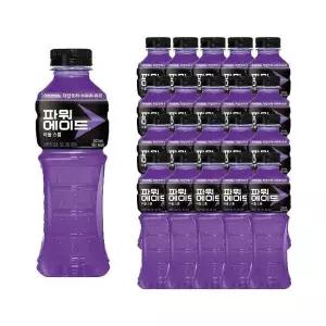 [하프클럽/셀러허브 식품]파워에이드 퍼플스톰 600ml 20페트