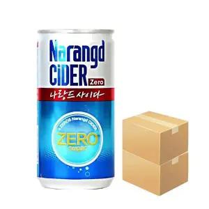 [하프클럽/셀러허브 식품]나랑드사이다 245ml x 60캔/제로슈거 탄산음료