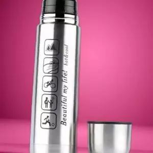 Jon 350ml 스텐 진공보온병 원터치 미니보냉병