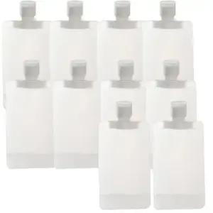 소분 샴푸 여행용 투명파우치 로션 100ml 10pcs 1set