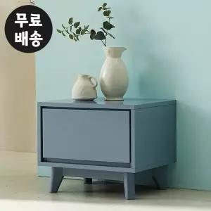 레체 1단 서랍장 협탁 침대 사이드 서랍(500/그레이)