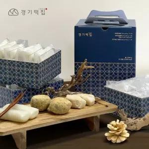 서울3대떡집 경기떡집 시그니처 3종 선물세트 (이티떡 10개입+찹쌀떡 8개입+가래떡 6개입)