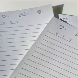 각대 봉투 꾸미기 편지 편지지 서류봉투 페이퍼백 곰신