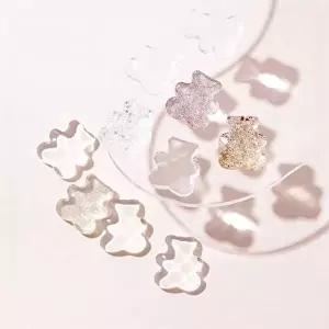 곰돌이 네일 컬러 차트 40p 네일스티커 파츠 젤네일아트재료-WFOXCZV
