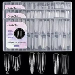 네일연장 듀얼폼팁 240pcs 네일연장팁 네일팁 듀얼팁 듀얼폼-WFOXJWW