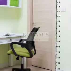 신체검사 키재기 눈금스티커 셀프설치 공간활용