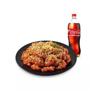 [푸라닭] 순(다리)살 마불로 악마+콜라 1.25L