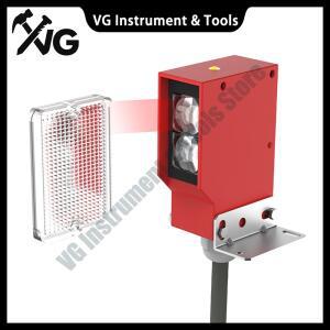 VG 광전 센서 역반사 사각형 Photoell 적외선 스위치 IP67 방수 24-220V AC DC 범용 10m 거리