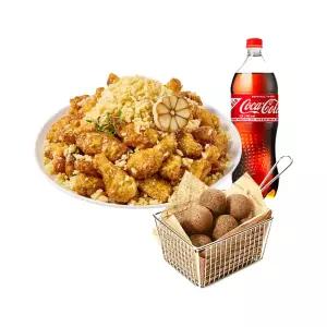[푸라닭] 마마치 윙콤보+블랙치즈볼(5구)+콜라 1.25L