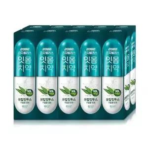 2080 진지발리스 유칼립투스 후레쉬민트향 치약 150g, 10개