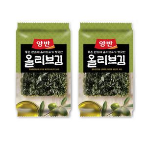 양반김 도시락김 올리브김 4g 16봉 5세트 무료