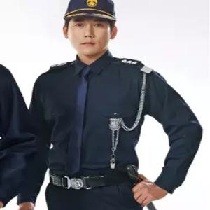 겨울경비복 경비셔츠 바지 아파트경비원 겨울등산바지