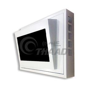 22인치 경사 벽부형 모니터 녹화기 일체형 함체 노출형 렉 시건장치 CCTV 시스템 보호 장비 실내 TD-R220
