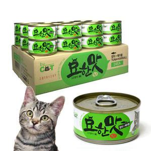 묘한맛 참치헤어볼 80g x24개 (1box)