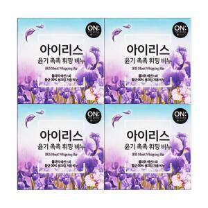 온더바디 촉촉한 휘핑 비누 아이리스 90g 4입 x 1개