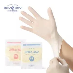 데이앤데이 라텍스장갑 개별포장