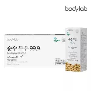 바디랩 무가당 국산콩 순수두유 99.9 190ml 24팩 x1박스 / 비건인증