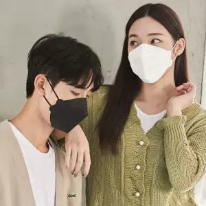 메디케이알 케어핏 입체형 KF94 대형 100매 컬러 황사 마스크