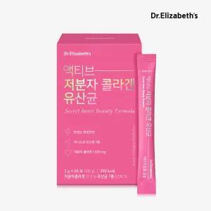 [백화점입점브랜드] 닥터엘리자베스 액티브 저분자 콜라겐 유산균 50포 25일분