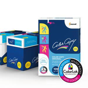 몬디 ColorCopy 복사용지 A4용지 160G 1250매 백색 ColorLok 특수표면 정밀평탄도 탄소중립