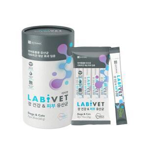 종근당 라비벳 독&캣 장건강&피부유산균 1박스(30포)