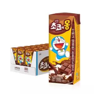 [남양] 진하고 달콤한 초코에몽 190ml 24팩 / 초코우유