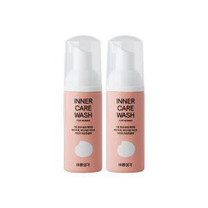 바른생각 여성청결제 이너케어 워시 포 우먼 50ml, 2개