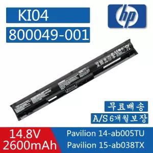 HP 파빌리온 TPN-Q158 TPN-Q159 TPN-Q160 TPN-Q161 TPN-Q162 KI04 WASD HSTNN-LB6S HSTNN-LB6R 800049-001 배터리