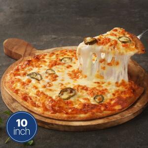 [푸딩팩토리] 핫치킨 씬피자 360g (10인치) 냉동피자 에어프라이어